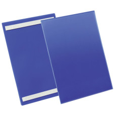 TASCHE PER IDENTIFICAZIONE DURABLE CON BANDE ADESIVE BLU FORMATO ESTERNO MM 233X313X1,7 - INSERTO A4 VERTICALE CONFEZIONE DA 50 - 179707 TASCHE PER IDENTIFICAZIONE DURABLE CON BANDE ADESIVE BLU FORMATO ESTERNO MM 233X313X1,7 - INSERTO A4 VERTICALE CONFEZIONE DA 50 - 179707