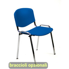 SEDIA VISITATORE A 4 GAMBE UNISIT DADO D5PG CON STRUTTURA GRIGIA - CONF. 2 PEZZI - RIVESTIMENTO BLU PPL D5PG/2/BL SEDIA VISITATORE A 4 GAMBE UNISIT DADO D5PG CON STRUTTURA GRIGIA - CONF. 2 PEZZI - RIVESTIMENTO BLU PPL D5PG/2/BL