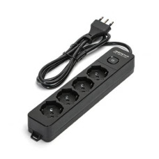 MULTIPRESA CON INTERRUTTORE 16A - CAVO 1,5M - NERO AIGOSTAR A 4 VIE P40 282301 MULTIPRESA CON INTERRUTTORE 16A - CAVO 1,5M - NERO AIGOSTAR A 4 VIE P40 282301