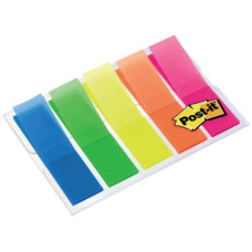 SEGNAPAGINA REMOVIBILI POST-IT® INDEX MINI FULL COLOR CON DISPENSER FLUO ASSORTITI  CONFEZIONE DA 100 - 683-HF5EU