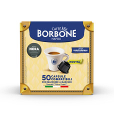 CAPSULE CAFFE BORBONE MISCELA NERA COMPATIBILI CON DOLCE GUSTO® - CONFEZIONE DA 50 PEZZI - DGBNERA50N