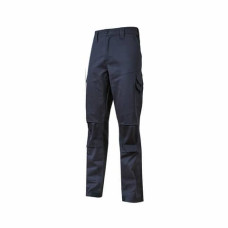 PANTALONE DA LAVORO IN COTONE ELASTICIZZATO GUAPO BLU U-POWER TAGLIA M ST211WB-M