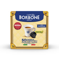CAPSULE CAFFE BORBONE MISCELA ROSSA COMPATIBILI CON DOLCE GUSTO® - CONF. 50 PZ - DGBRED50N