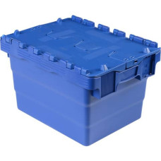 CASSA IMPILABILE VISO 400X300X250 MM BLU - 22 L DSW4325