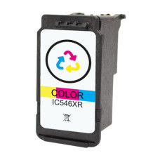 CARTUCCIA ASTER RIGENERATA CANON CL-546XL - 8288B001 - COLORI CIANO/MAGENTA/GIALLO - IC546XR