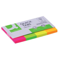 SEGNAPAGINA INDEX MARKER NEON 20X50 MM ASSORTITI DISPENSER 4 BLOCCHETTI DA 50 - KF01226