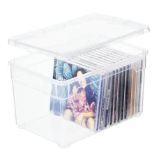 CONTENITORE ROTHO CLEAR BOX IN PPL IMPILABILE TRASPARENTE - 5 L 26X17,5X15 CM CONTENITORE ROTHO CLEAR BOX IN PPL IMPILABILE TRASPARENTE - 5 L 26X17,5X15 CM
