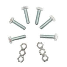 BULLONI CON DADI EMI M6 X 30 MM - CONFEZIONE DA 6 PEZZI - CODICE 8101390