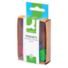 MAGNETI PER LAVAGNE BIANCHE ASSORTITI 20 MM CONF. DA 6 - KF02040