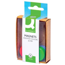 MAGNETI PER LAVAGNE BIANCHE ASSORTITI 30 MM CONF. DA 4 - KF02041