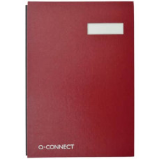 LIBRO FIRME 20 PAGINE 24X35 CM ROSSO KF31011