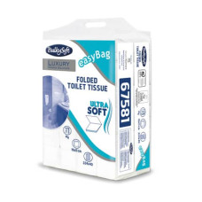 CARTA IGIENICA INTERCALATA BULKYSOFT EXCELLENCE EASY BAG CONFEZIONE 40X224 FOGLI 190X110 MM - CODICE 67581.E21 CARTA IGIENICA INTERCALATA BULKYSOFT EXCELLENCE EASY BAG CONFEZIONE 40X224 FOGLI 190X110 MM - CODICE 67581.E21