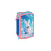 PELIKAN ASTUCCIO PORTAPENNE 3 ZIP COMPLETO MONSTERS FANTASIE ASSORTITE
