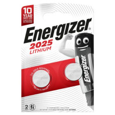 BATTERIE AL LITIO A BOTTONE ENERGIZER LITHIUM BP2 3V 170 MAH CR2025 - CONF. 2 PZ