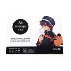 MANGA PAD A4 BLOCCO COLLATO 30FF. 140GR.CF.20 BLOCCHI 140 GR