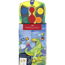 ACQUERELLI FABER-CASTELL DINOSAURUS COLORI ASSORTITI