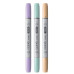 COPIC CIAO PANTONE PASTEL PALETTE SET 3 COLORI