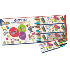 GIOTTO TURBO COLOR PARTY SET CONFEZIONE 12 ASTUCCI