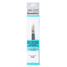 SET 3 PENNELLI WINSOR NEWTON TONDI N 2/4/6