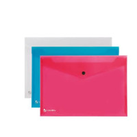 King Mec busta con bottone colorata formato a4