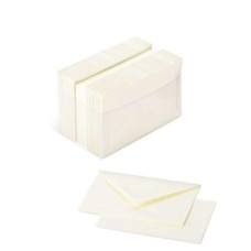 FAVINI BURANO BUSTA AVORIO 100 PZ. 7,2 X 11 CM