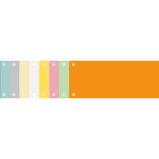 EXACOMPTA DIVISORI 105*240MM CONF.100 INTERCALARI COLORI ASSORTITI