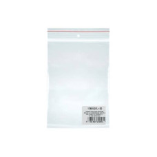 BUSTE CON CHIUSURA A PRESSIONE TRASPARENTI IN LDPE DONAU 8X12 CM