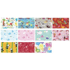 CARTA REGALO BIG RASO 100X140 CM CONF. 50 FOGLI REX-SADOCH FANTASIE ASSORTITE