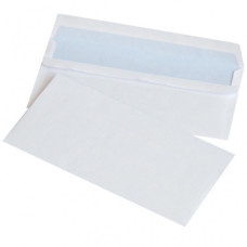 BUSTE CON STRIP ADESIVO 75 G/M² BIANCO - 11X22 CM - SENZA FINESTRA - CONF. 1000 PZ