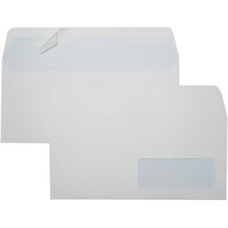 BUSTE DA LETTERA CON FINESTRA CON STRIP 110X230 CONF.500 BUSTE