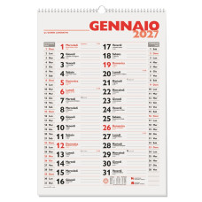 CALENDARIO DA MURO 2027 OLANDESE SPIRALATO 34X49
