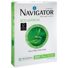 NAVIGATOR CARTA FOTOCOPIE ECO-LOGICAL 75GR A4 RISMA 500 COPIE