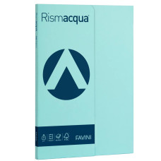 FAVINI RISMA ACQUA CARTA COLORATA 90GR 100FG A4 CELESTE