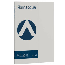FAVINI RISMA ACQUA CARTA COLORATA 90GR 100FG A4 GHIACCIO