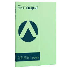 FAVINI RISMA ACQUA CARTA COLORATA 90GR 100FG A4 VERDE CHIARO