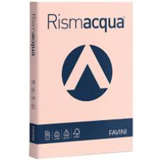 FAVINI RISMACQUA CARTA 200 GR. A4 PACCO 125 FG SALMONE A675104