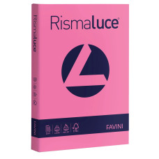 RISMALUCE CARTONCINO COLORATO 200 GR.A4 125 FOGLI CICLAMINO