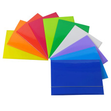 CARTELLA 3L CON ELASTICO 25X34.5 PLASTIFICATE ARANCIO