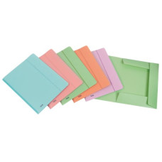 FAVORIT P@STEL CART.3L C/ELASTICO 0-1 24*33 CONF.20 COLORI ASSORTITI