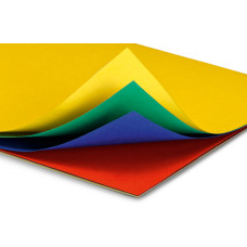 FAVINI PRISMACOLOR  CARTONCINO 220 GR 100X70 CM  CONF. 10 FOGLI ROSSO RUBINO 5