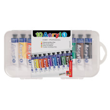 MOROCOLOR COLORE A TEMPERA ACRILICO 18ML ASTUCCIO DA 10 COLORI