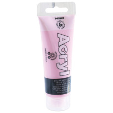 COLORE A TEMPERA ACRILICA IN TUBETTO 75 ML ROSA
