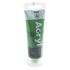 COLORE A TEMPERA ACRILICA IN TUBETTO 75 ML VERDE OLIVA