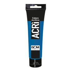 DOM COLORE ACRILICO - TUBO ML.100 - BLU OLTREMARE 11535/684