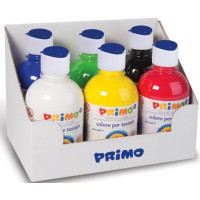 Morocolor colore per tessuto 6 colori assortiti in bottiglia da 300 ml.