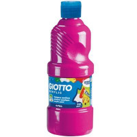 Giotto tempera pronta acrilica in bottiglia da 500 ml magenta