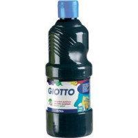 Giotto tempera pronta acrilica in bottiglia da 500 ml nero