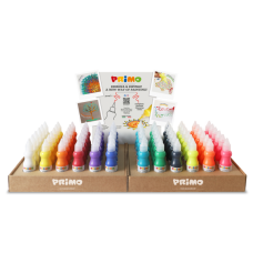 ESPOSITORE TEMPERA BRILLANTE 144 BOTTIGLIE DA 50ML
