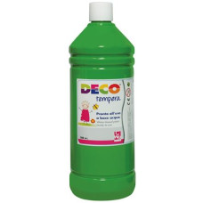 DECO TEMPERA FLACONE 500ML. VERDE MEDIO