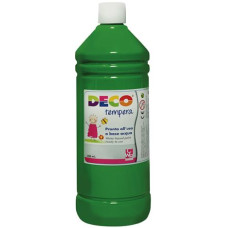 DECO TEMPERA FLACONE 500ML. VERDE SMERALDO